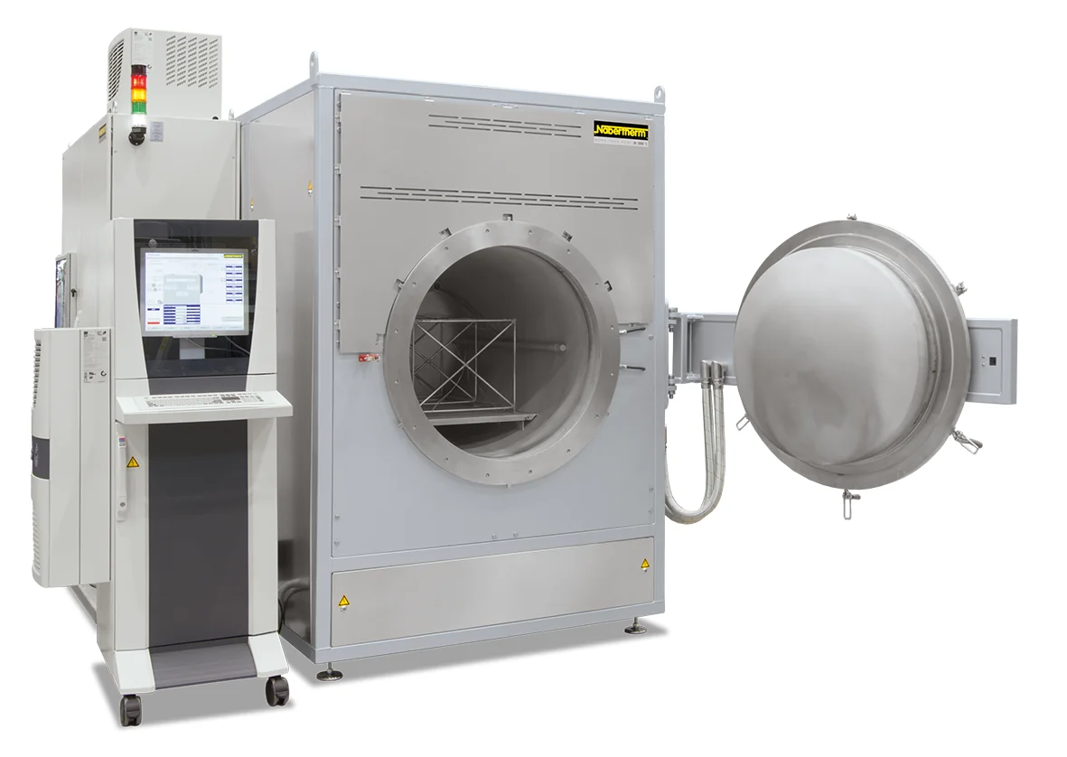 Nabertherm Hot-Wall Retort Furnaces in Vacuum Version - официальное изображение Nabertherm для каталога CNC Metal