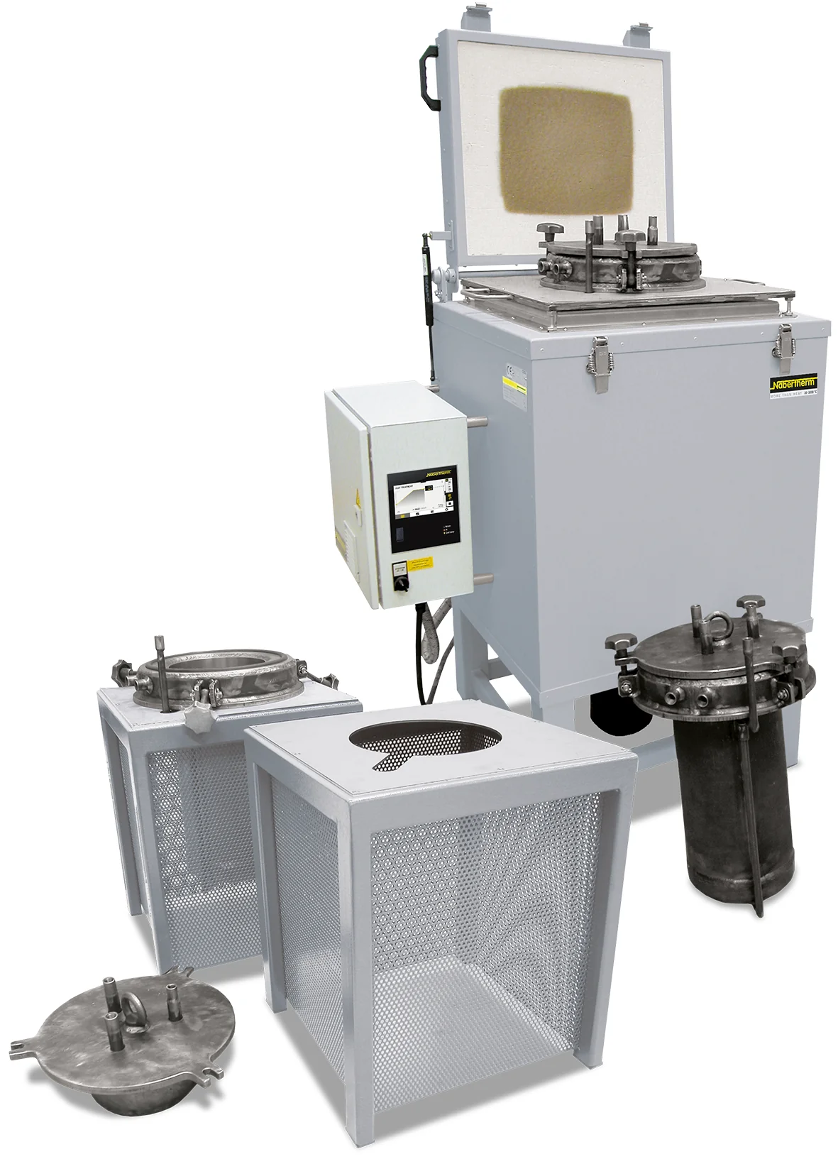 Nabertherm Forced Convection Pit-Type Retort Furnaces up to 850 C - официальное изображение Nabertherm для каталога CNC Metal