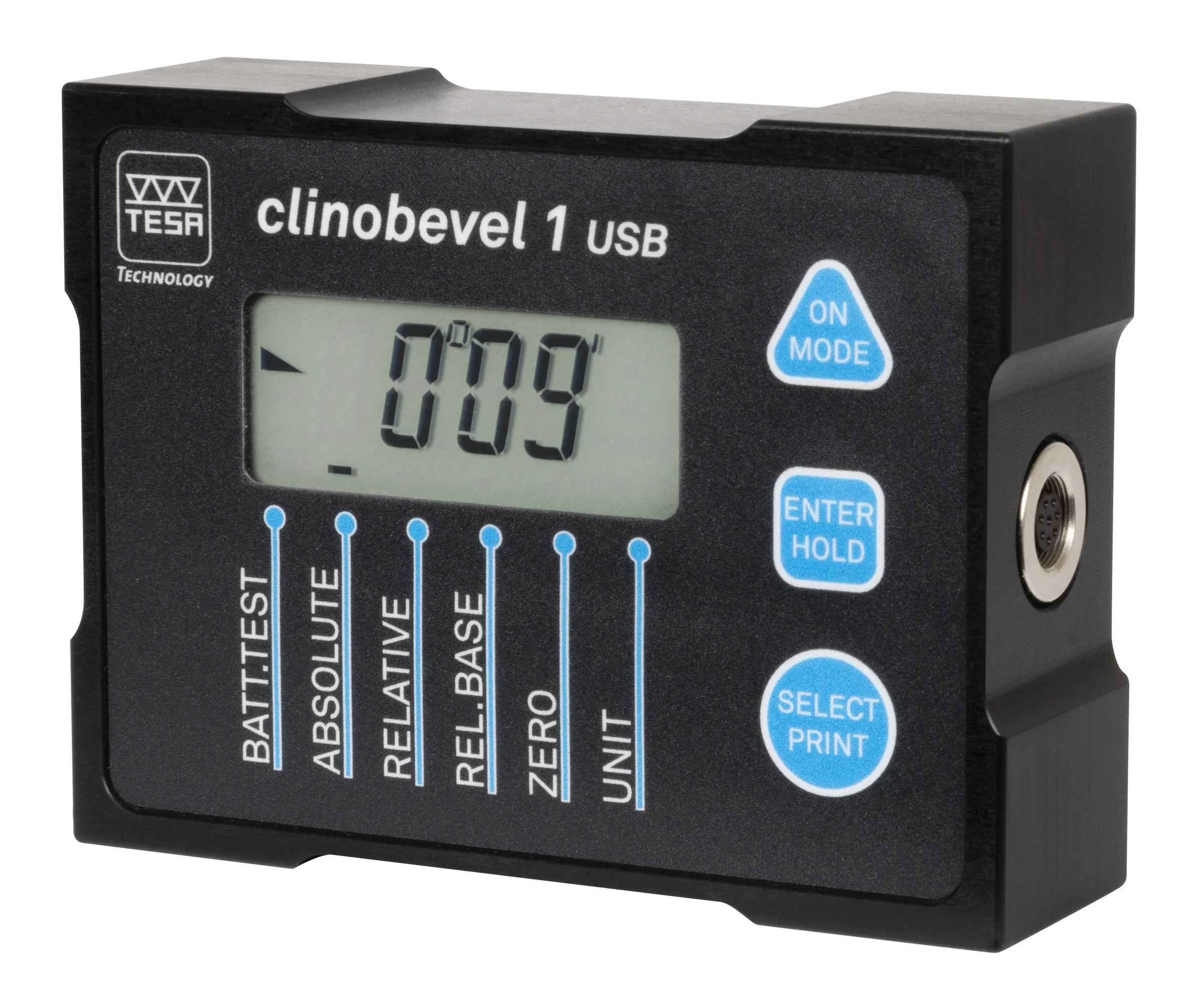 CLINOBEVEL 1 clinometer - официальное изображение TESA для каталога CNC Metal