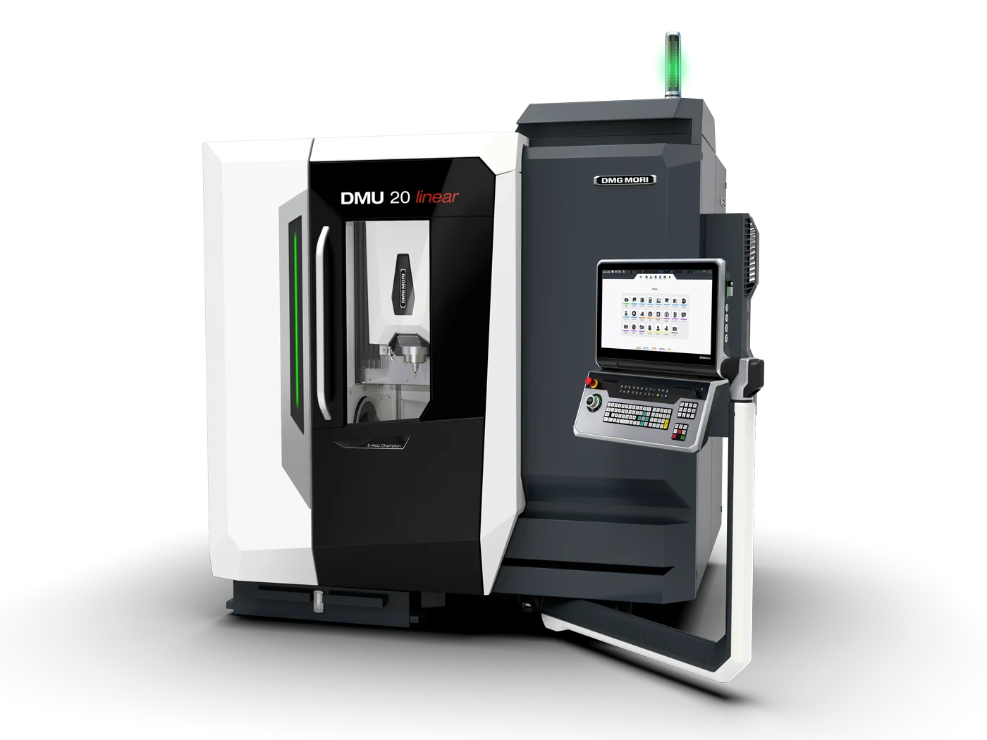 DMG MORI DMU 20 linear компактный прецизионный 5-осевой обрабатывающий центр с линейными двигателями