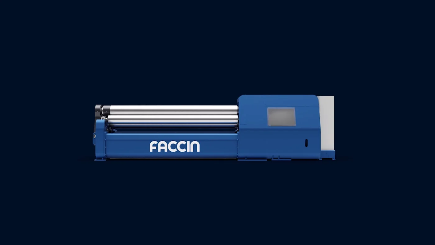 Faccin 4EDP - официальная e-drive вальцовочная машина с планетарными направляющими