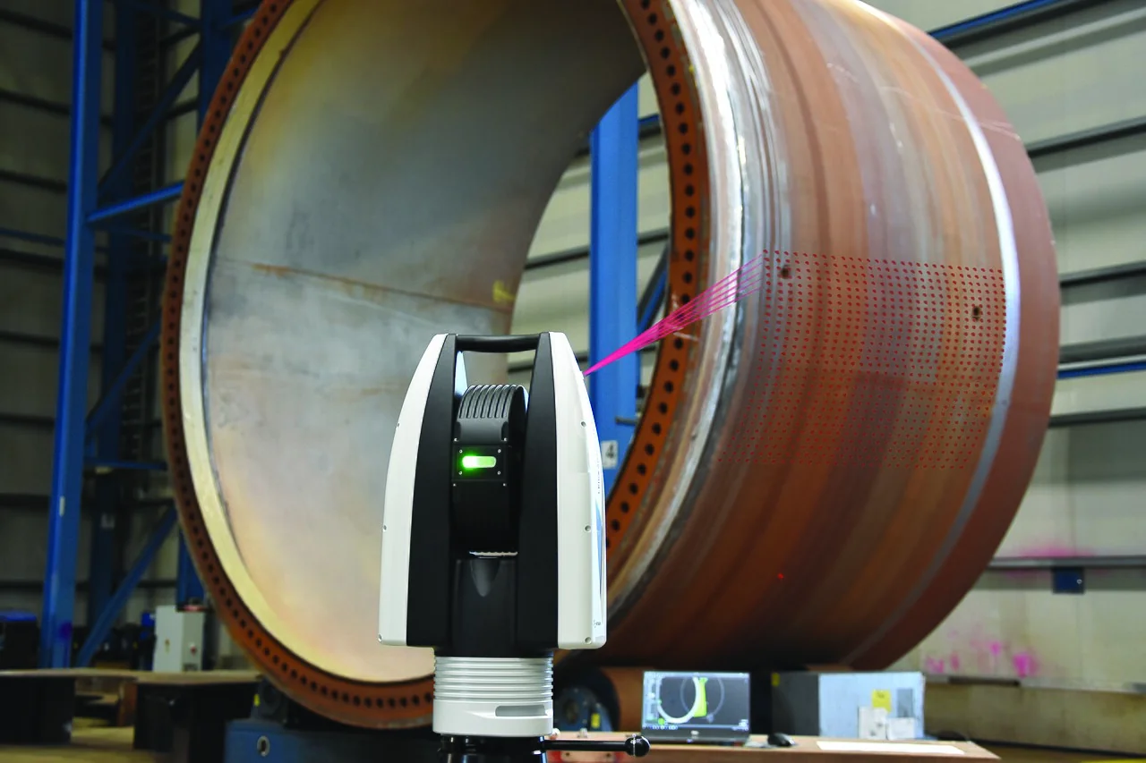 Leica Absolute Tracker ATS600 direct scanning laser tracker для large-scale inspection