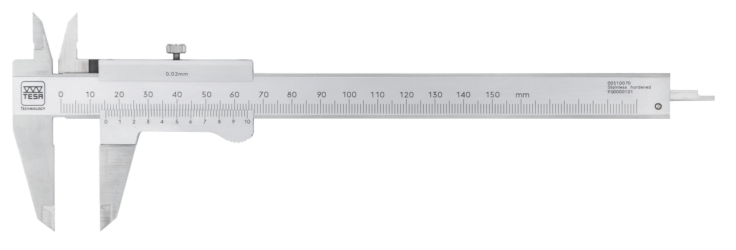 TESA Universal Vernier Calipers, Metric - официальное изображение TESA для каталога CNC Metal
