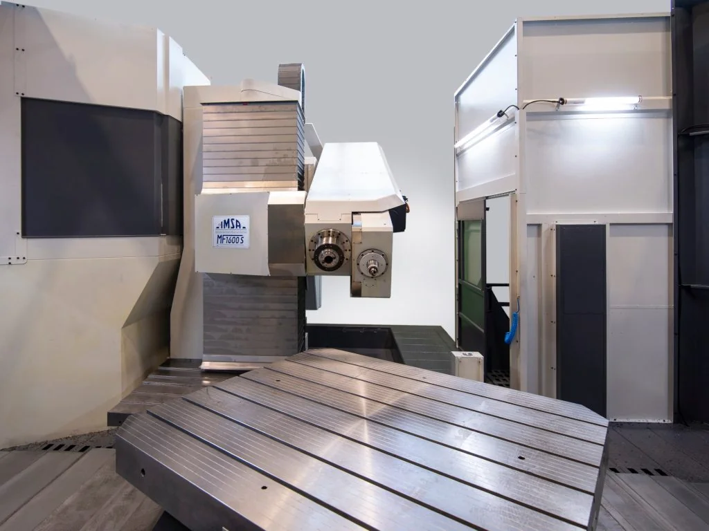 IMSA MF1600 S2 - тяжёлый 5-осевой CNC станок пушечного сверления для форм до 30 тонн