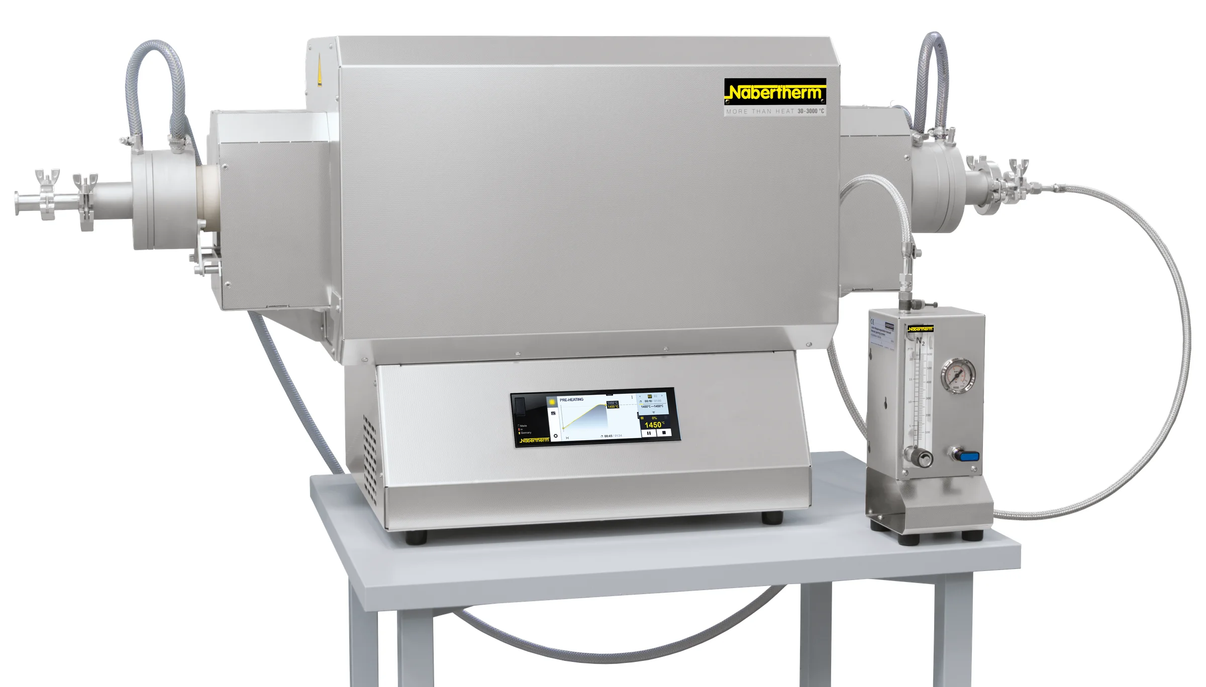 Nabertherm Tube Furnaces for protective gases or vacuum - официальное изображение Nabertherm для каталога CNC Metal