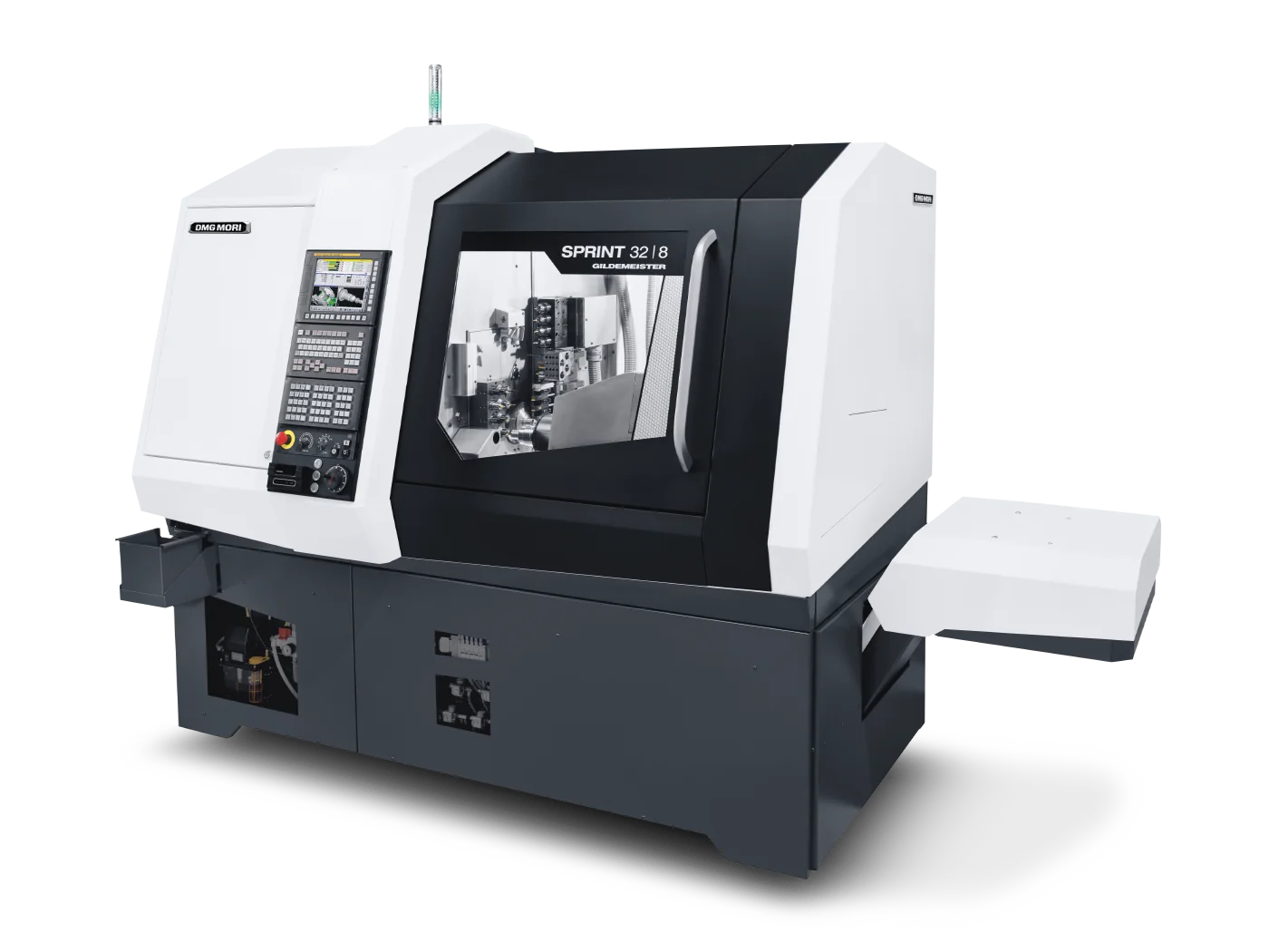 DMG MORI SPRINT 32|10 швейцарский токарный автомат с 2 B-осями