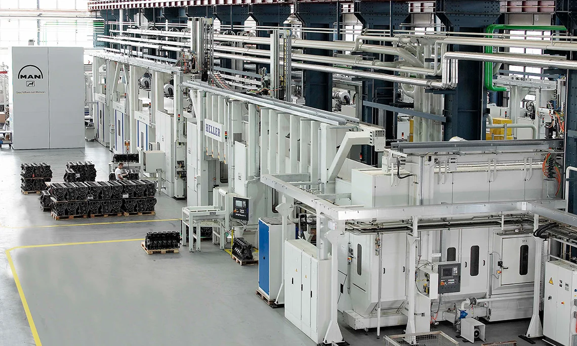 HELLER Linear Gantry automation решение HELLER для автоматизации обрабатывающих центров