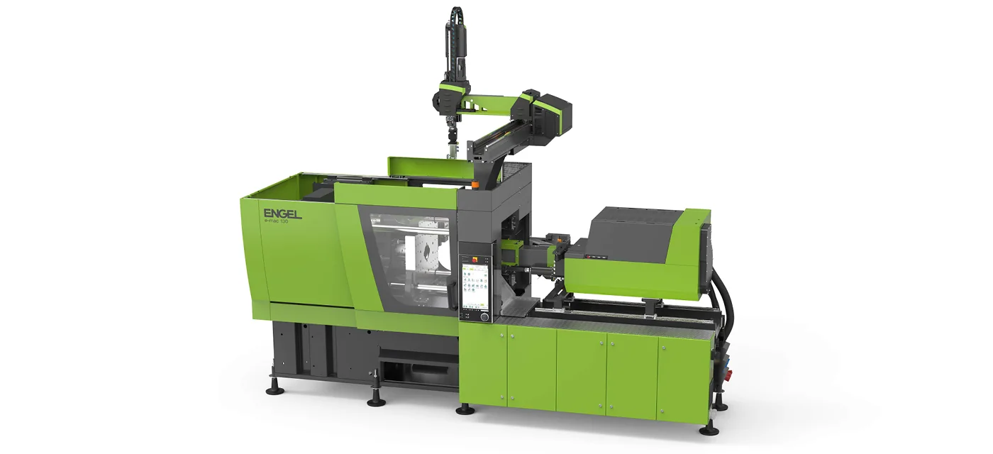 ENGEL e-mac - официальная компактная электрическая литьевая машина
