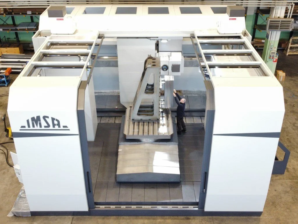 IMSA MF1650/5P EVO - флагманский CNC центр пушечного сверления и фрезерования с 5-позиционным сменщиком свёрл