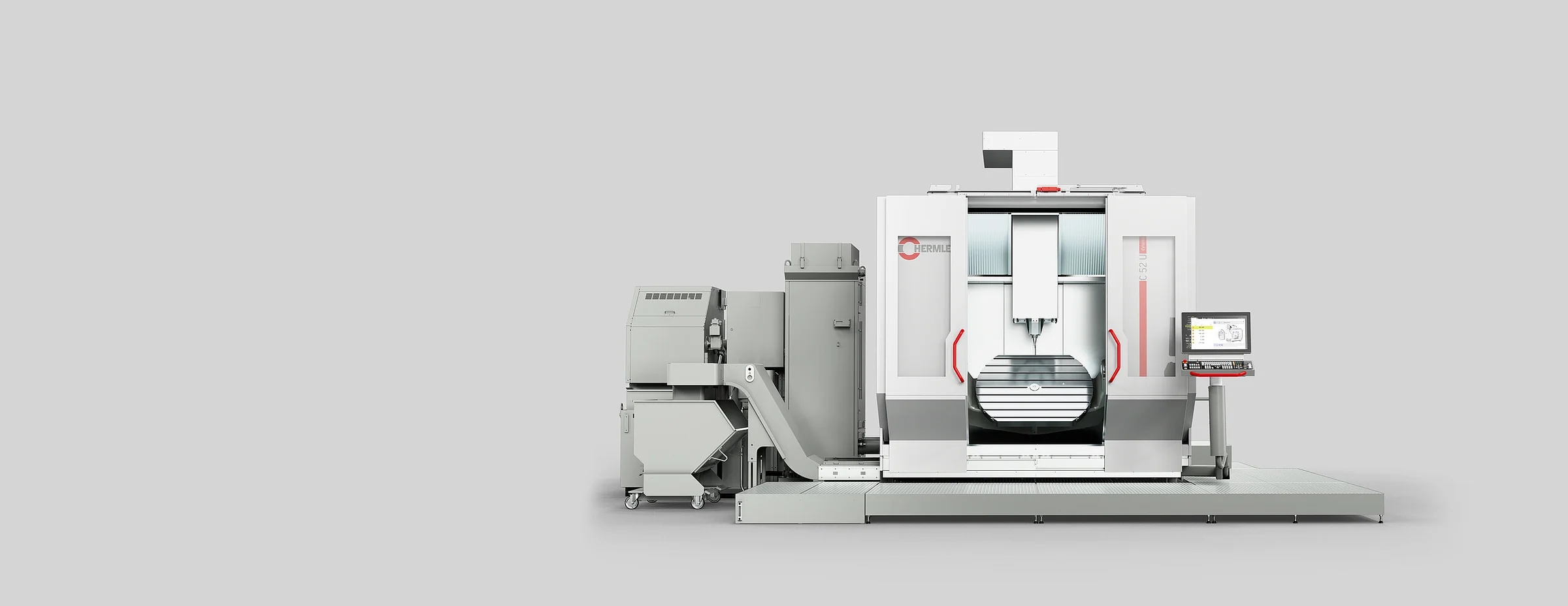 Hermle C 52 GEN2 - крупный 5-осевой обрабатывающий центр High-Performance Line