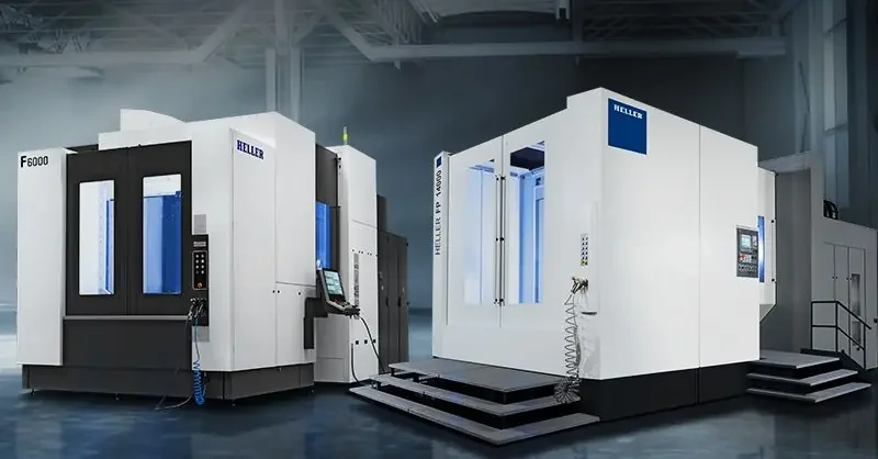 HELLER FP 4000 5-осевой обрабатывающий центр HELLER F series со сменой паллет
