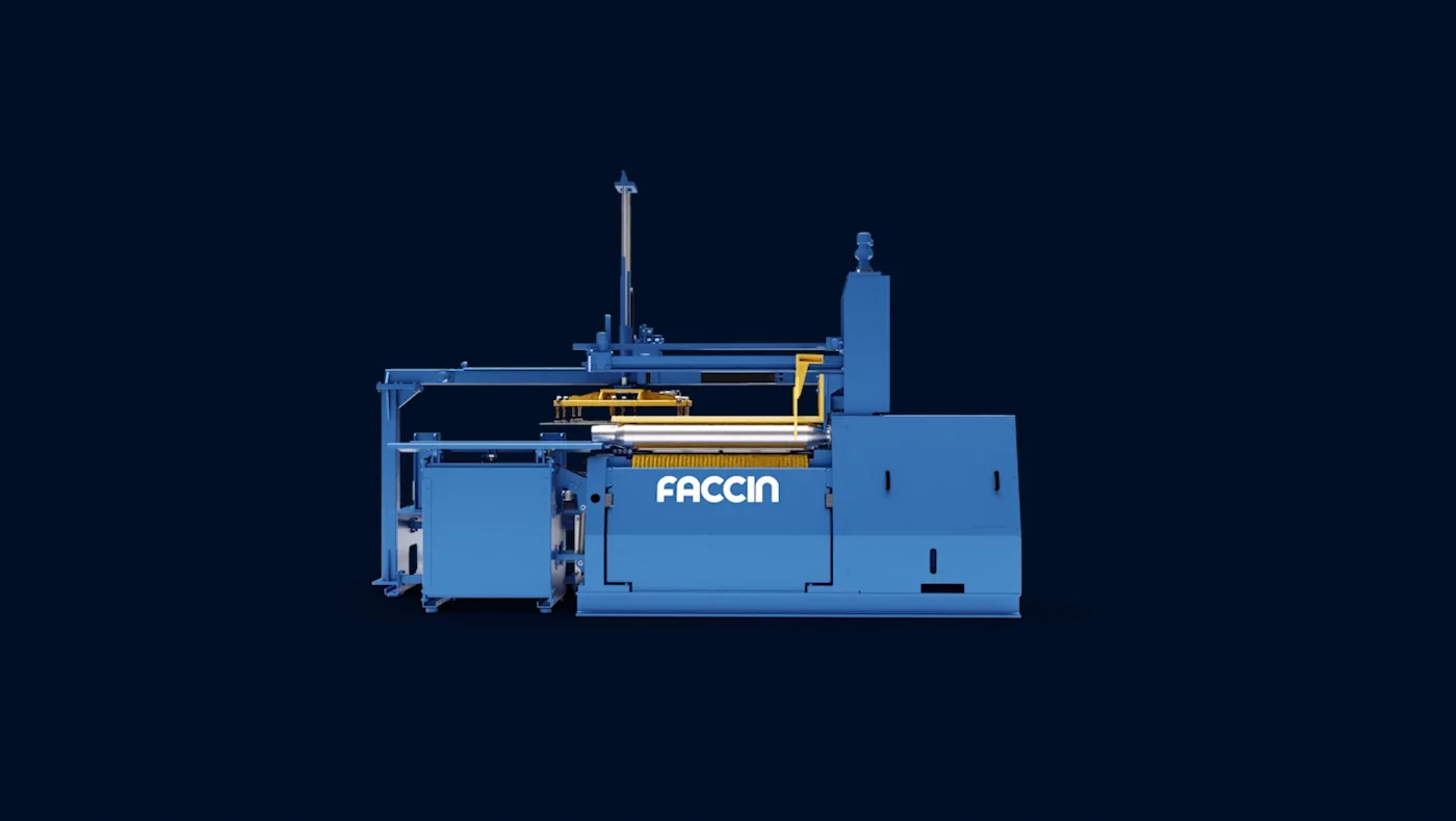 Faccin HCU - официальная 2-валковая быстрая машина с уретановым валком