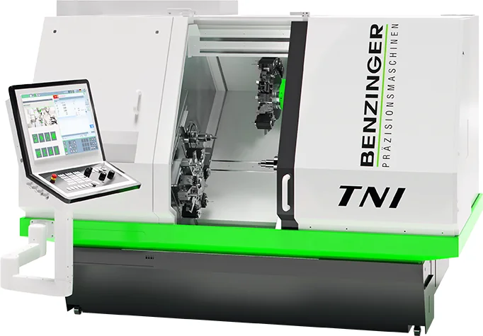 Benzinger TNI — прецизионный CNC токарный центр с турелью VDI 25