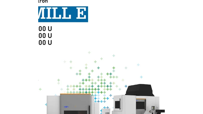 MIKRON MILL E 1000 U - актуальный фрезерный центр MIKRON GF Machining Solutions 2026