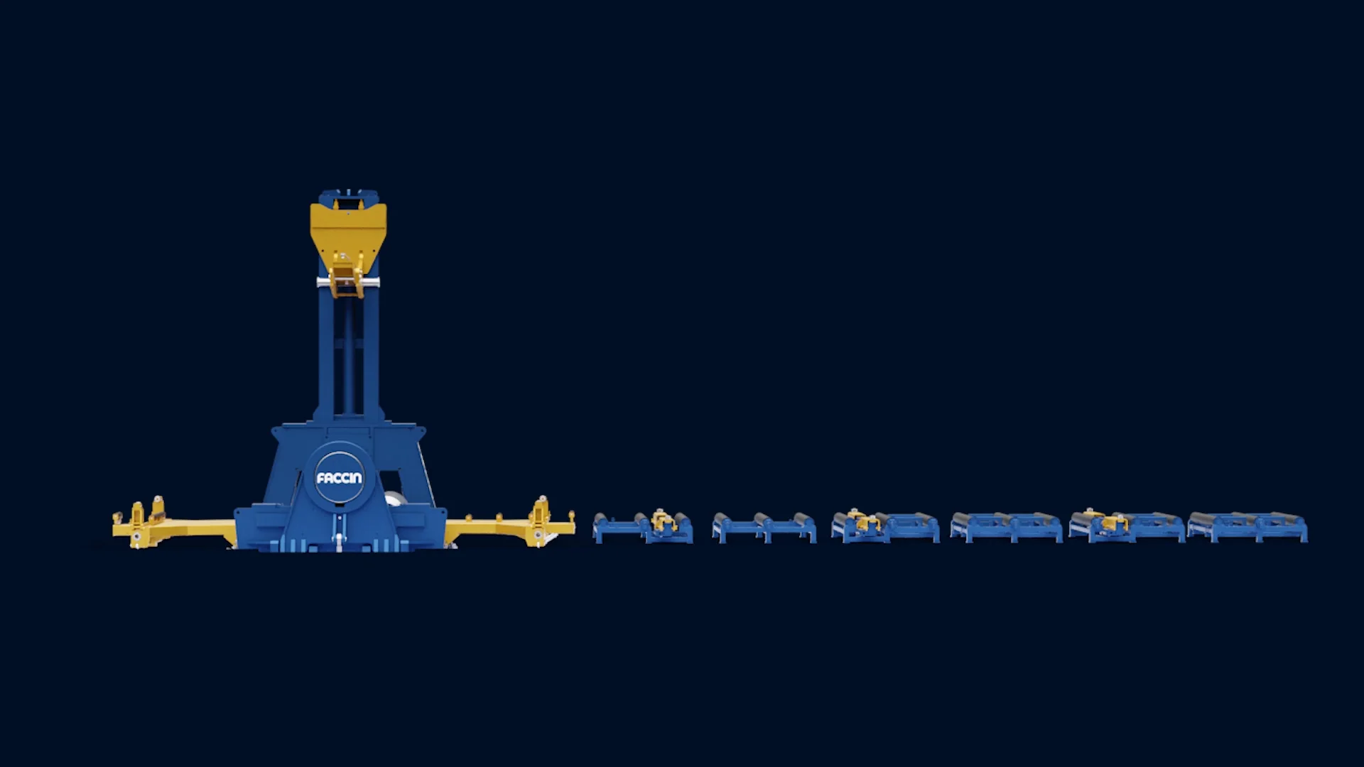 Faccin WT - официальная автоматизированная система вальцовки секций wind tower