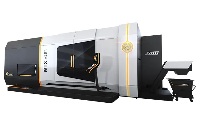 HURON MTX 100 5-осевой токарно-фрезерный центр с цельнолитой станиной