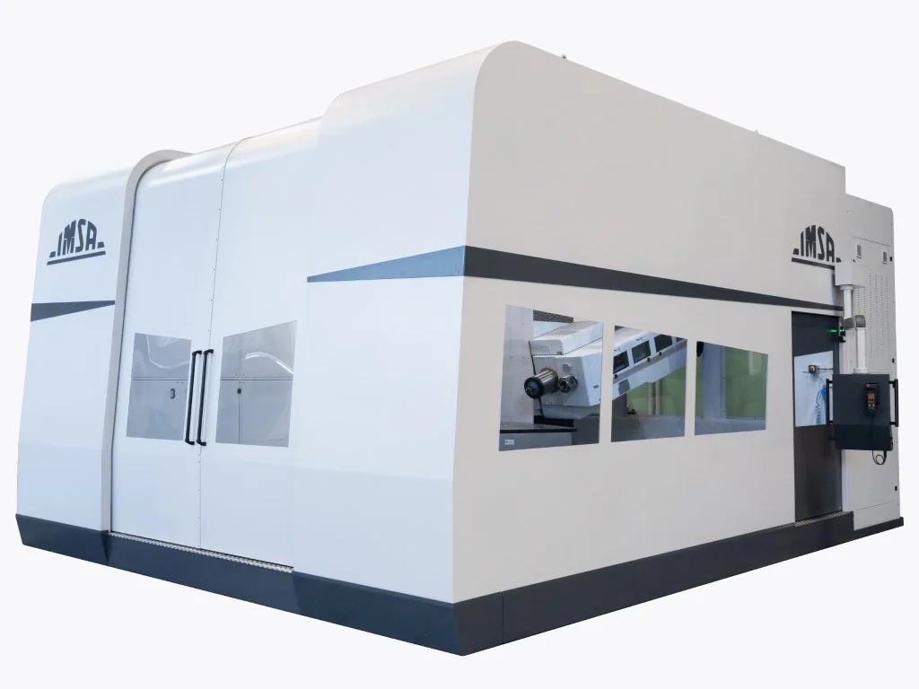 IMSA MF1750 EVO - тяжёлый CNC станок пушечного сверления для форм до 45 тонн и ø4300 мм