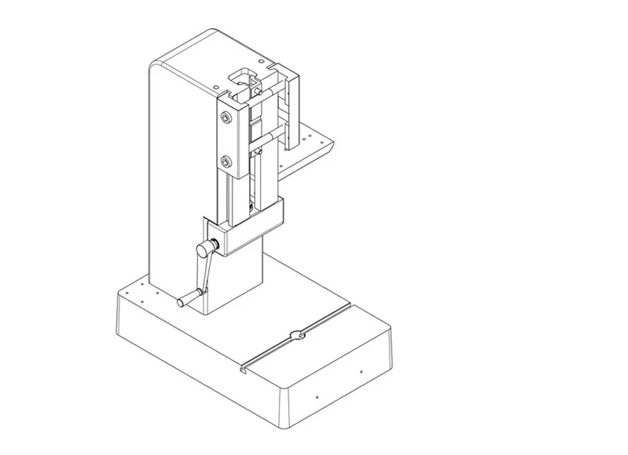 BalTec BFR-RN-281 колонна со столом - колонна со столом BalTec для каталога CNC Metal