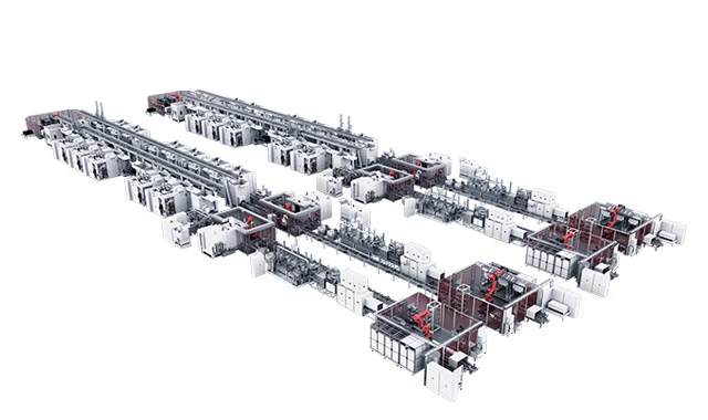 GROB Turnkey Production Line готовая производственная линия под ключ
