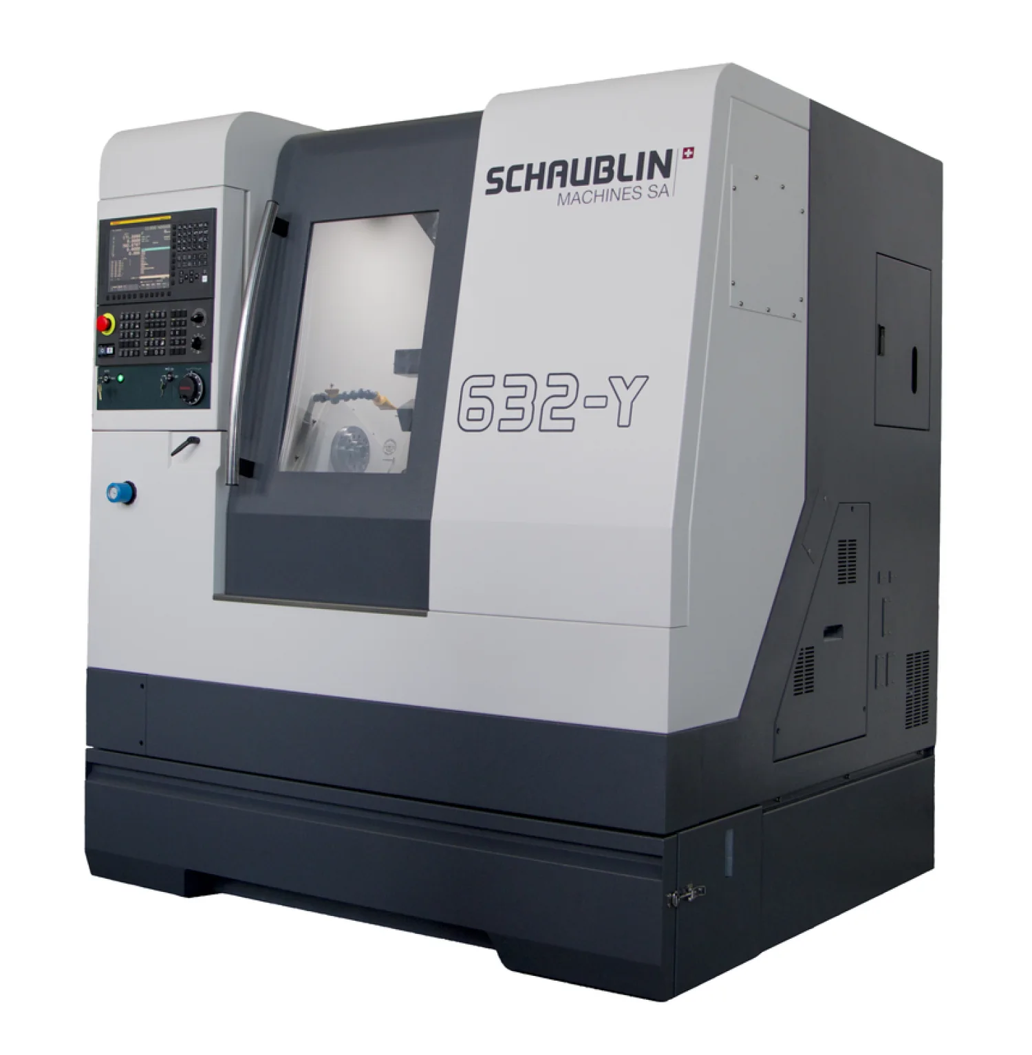 SCHAUBLIN 632-Y-CNC компактный токарный центр с Y-осью