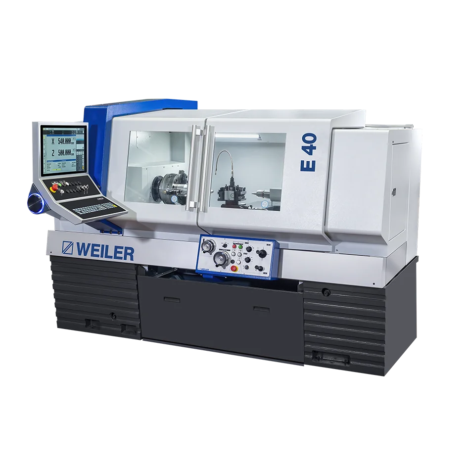 Weiler E 40 компактный токарный станок с цикловым управлением