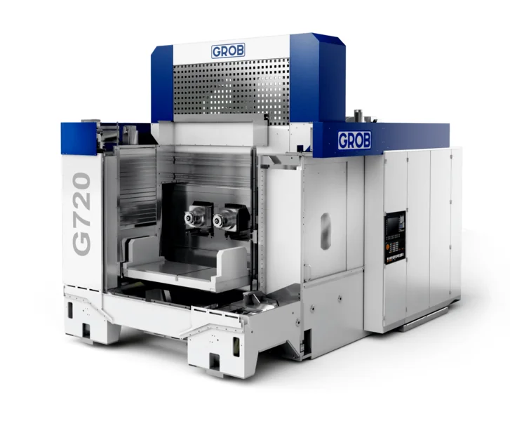 GROB G720 двухшпиндельный модульный обрабатывающий центр для крупных деталей