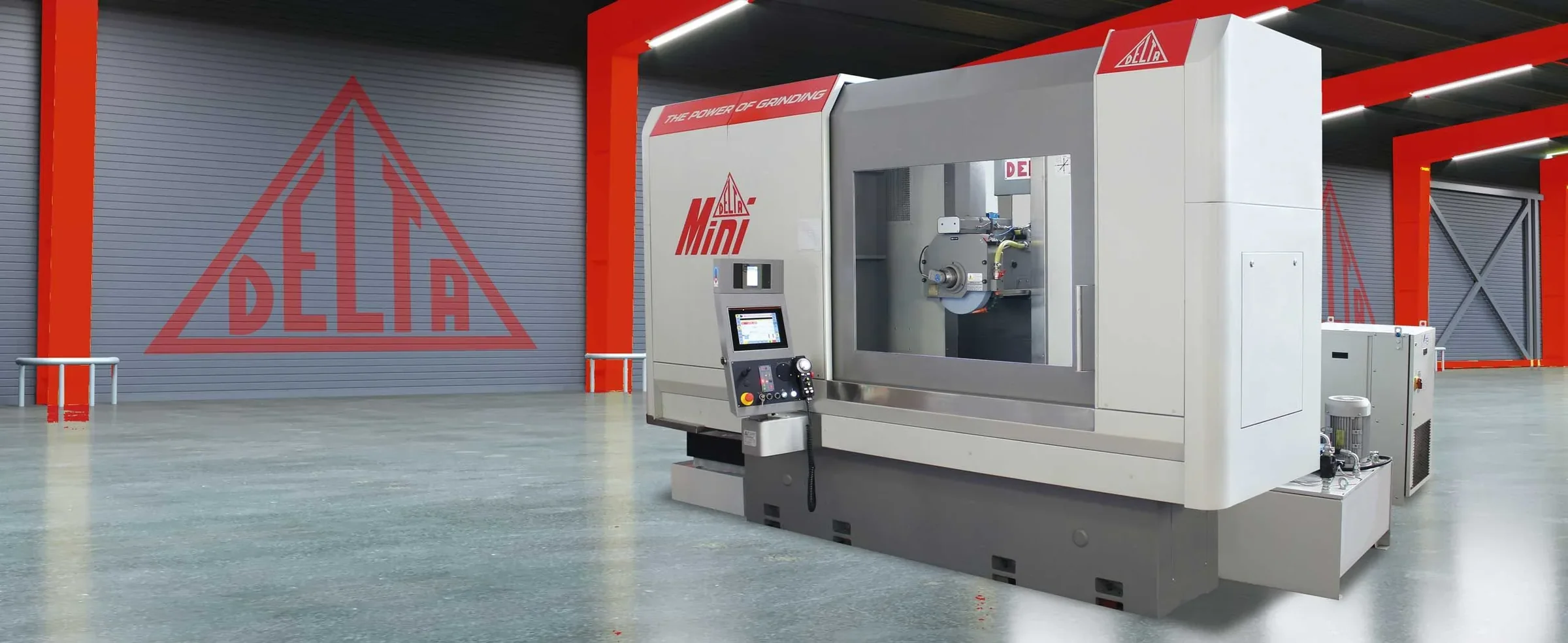 Delta MINI 12 — CNC плоскошлифовальный станок с подвижной колонной, поверхность шлифования 1300×650 мм