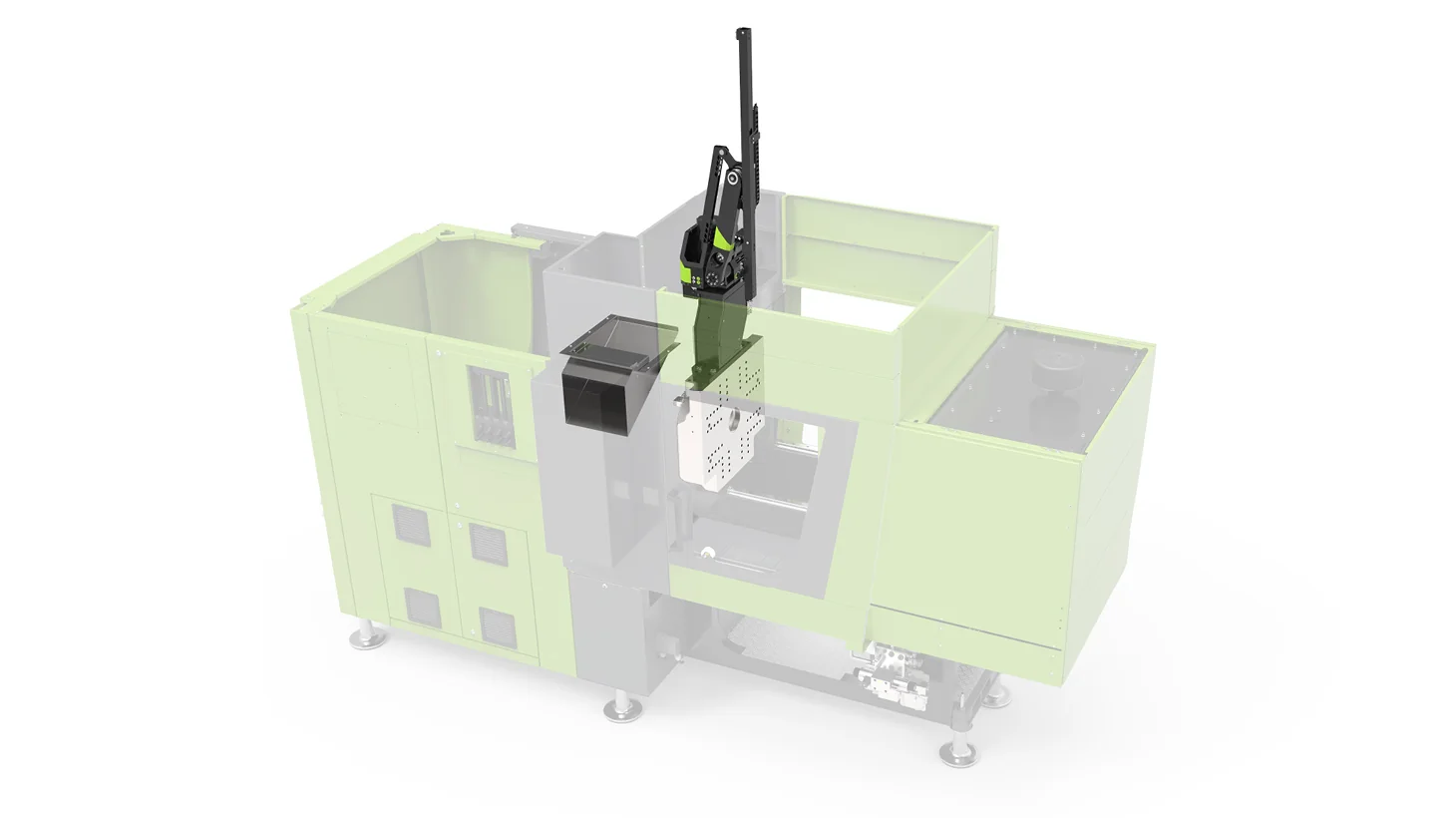 ENGEL e-pic B - официальный сервоприводный sprue picker
