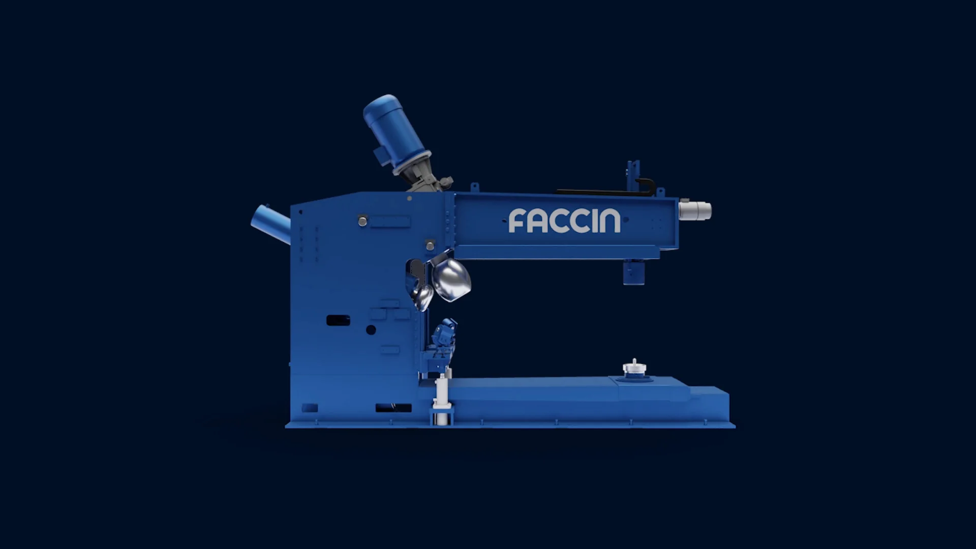 Faccin BF - официальная автоматическая отбортовочная машина для днищ