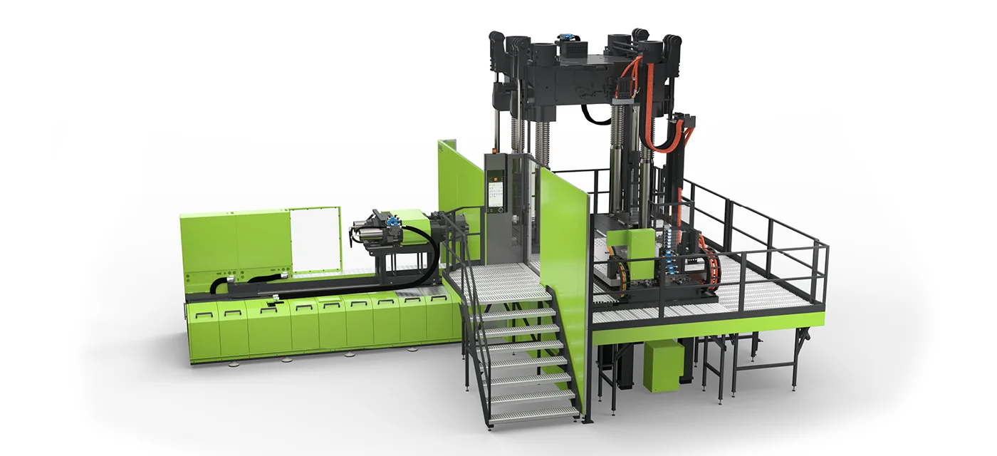 ENGEL v-duo - официальная вертикальная литьевая машина для крупных компонентов