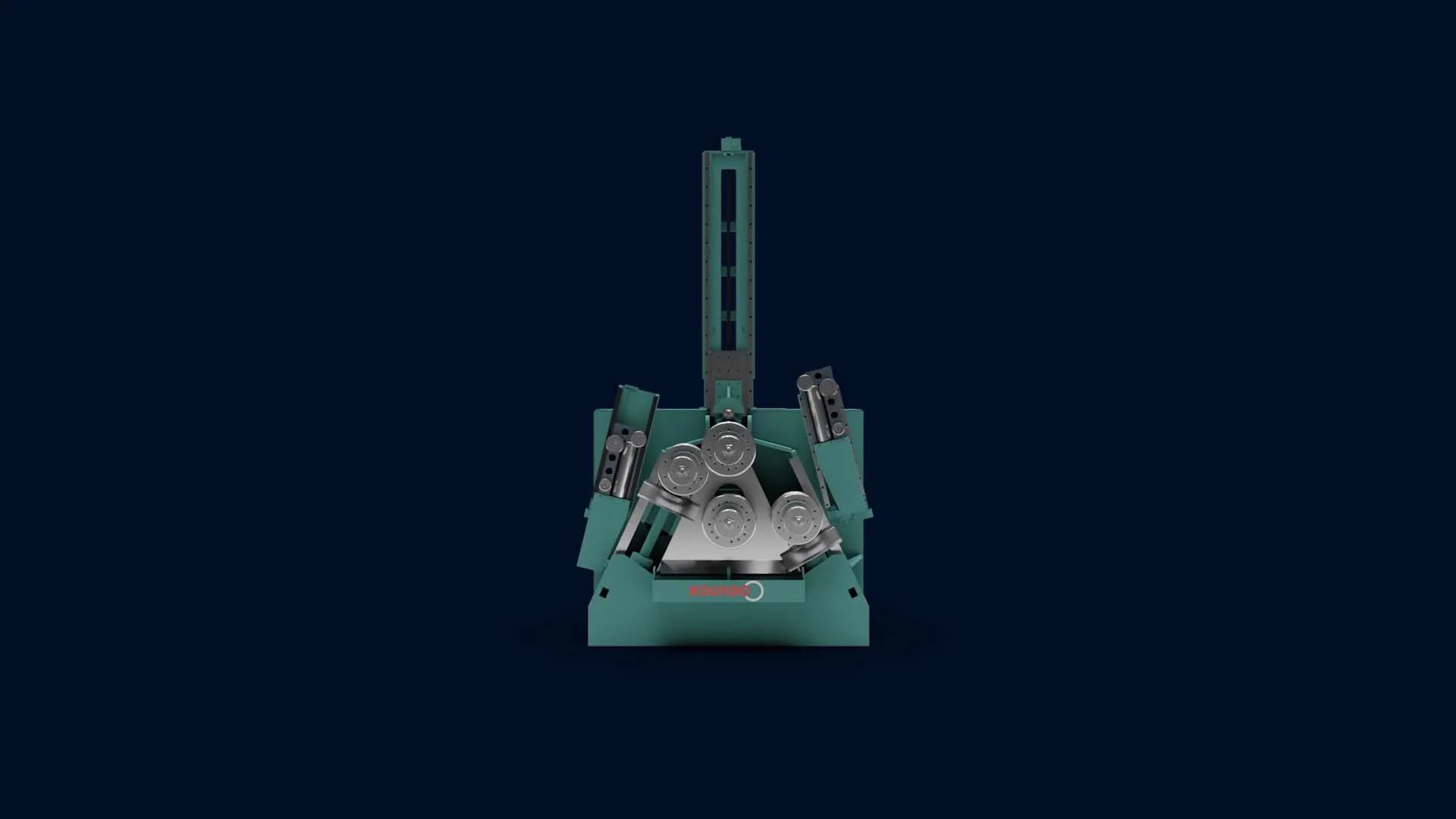 Roundo 4R - официальный 4-валковый профилегиб Faccin Group с CNC-сценарием