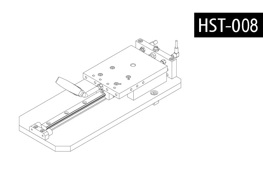 BalTec HST-008 ручной сдвижной стол - ручной сдвижной стол BalTec для каталога CNC Metal