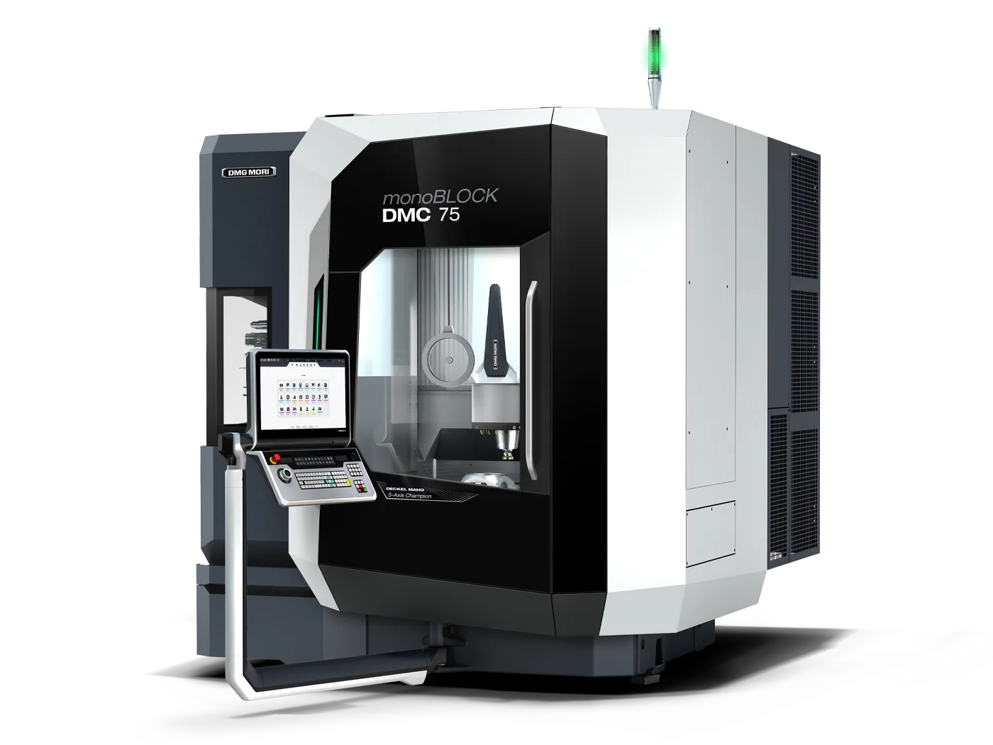 DMG MORI DMC 75 monoBLOCK 2nd Generation 5-осевой обрабатывающий центр с горизонтальным шпинделем