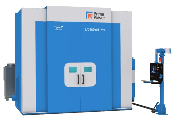PRIMA Power LASERDYNE 795 multi-axis laser processing system