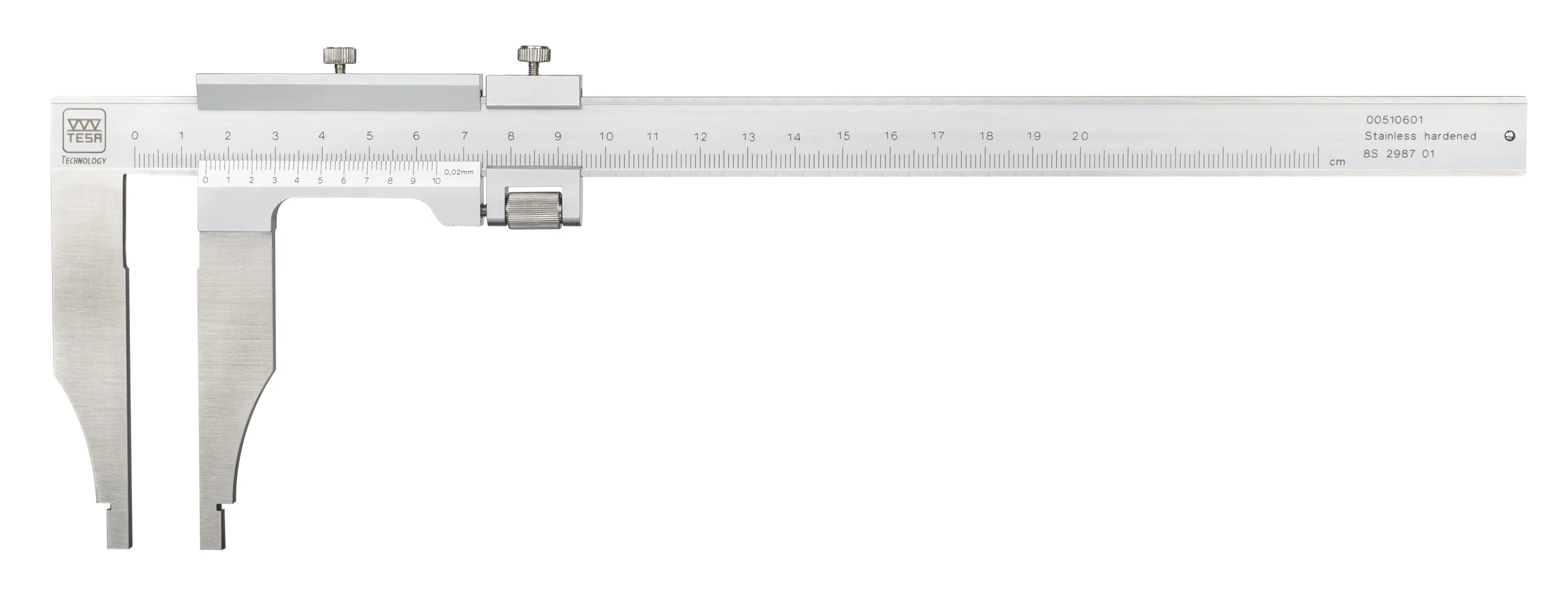 TESA Workshop Vernier Calipers - официальное изображение TESA для каталога CNC Metal