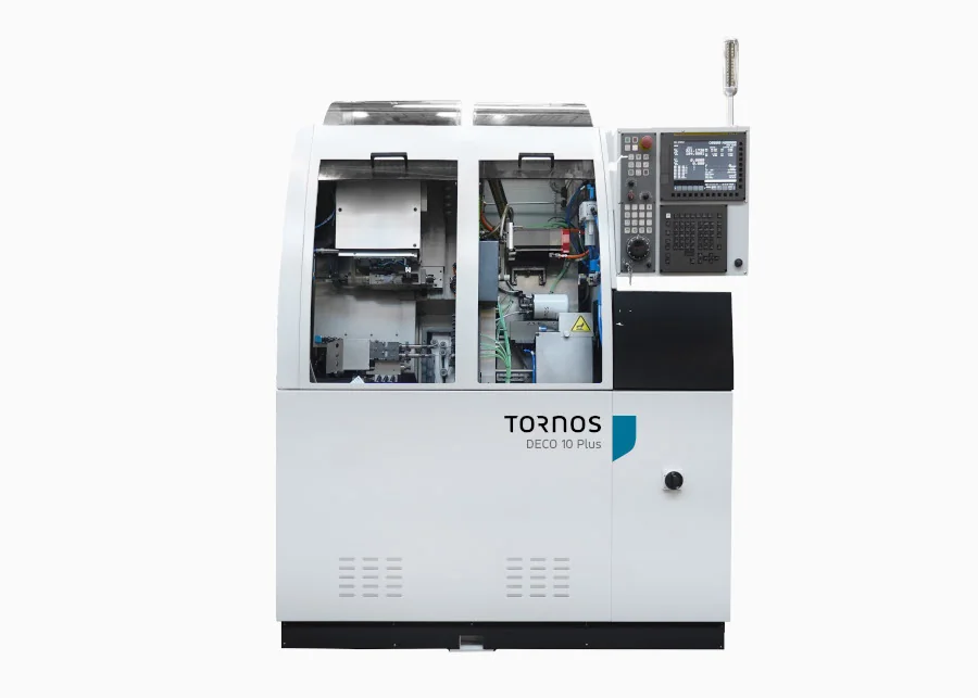 DECO 10 Plus - модернизированный токарный автомат продольного точения Tornos