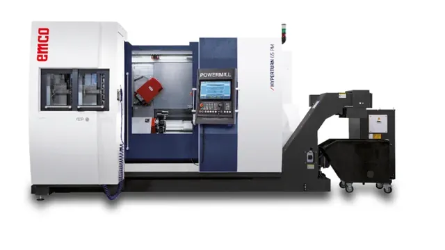 Токарно-фрезерный центр EMCO Hyperturn 65 Powermill с B-осью