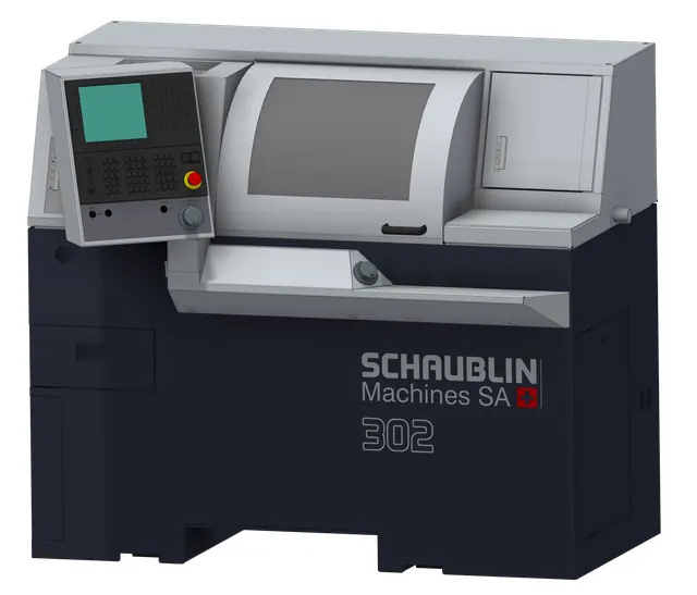 Schaublin 302 Mi-CNC-RTM W25 - официальное изображение Schaublin Machines SA для каталога CNC Metal