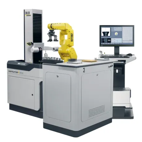 ZOLLER roboSet/venturion роботизированная автоматизация измерения инструмента