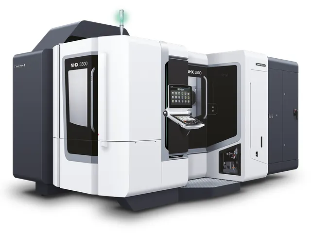 Горизонтальный обрабатывающий центр DMG MORI NHX 5500 с конусом No. 50 под тяжёлую обработку - общий вид