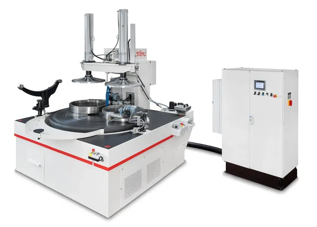 Stähli FLM 1500 - наибольшая стандартная однодисковая лэппинговая и полировальная машина с диском Ø1500 мм