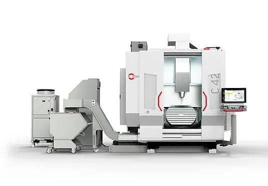 Hermle C 42 GEN2 - универсальный 5-осевой обрабатывающий центр High-Performance Line
