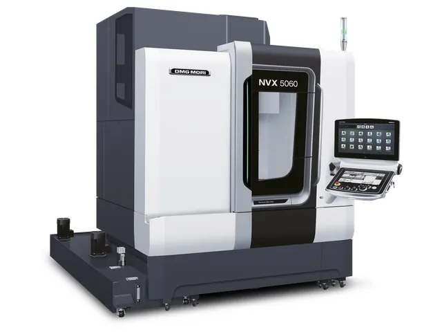 Высокоточный вертикальный обрабатывающий центр DMG MORI NVX 5060 2nd Generation с направляющими скольжения - общий вид