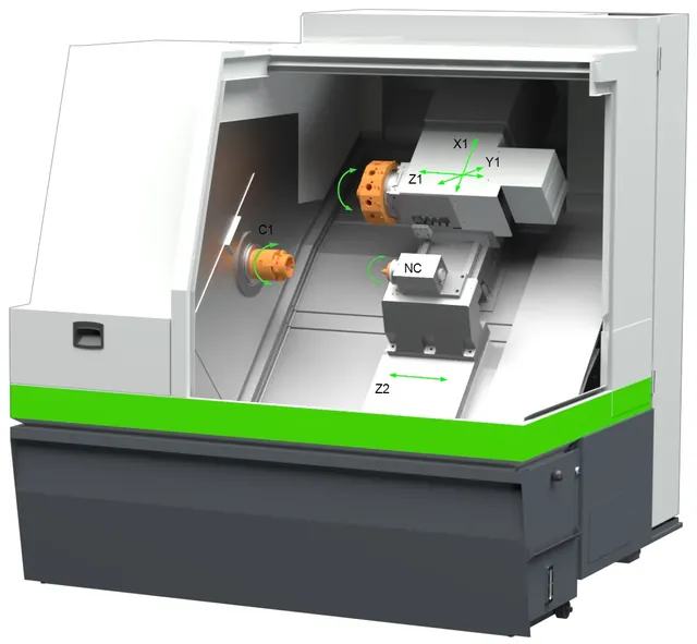 Benzinger GOFuture B4 с NC-задней бабкой