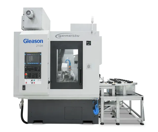 Gleason Genesis 210H - горизонтальный CNC зубофрезерный станок для цилиндрических колёс Ø до 210 мм