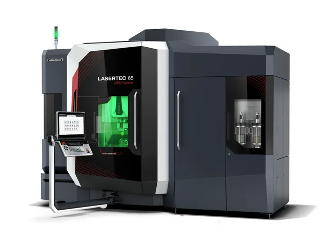 Ультракрупноформатный гибридный аддитивный центр DMG MORI LASERTEC 6600 DED hybrid под детали до 4 м - общий вид