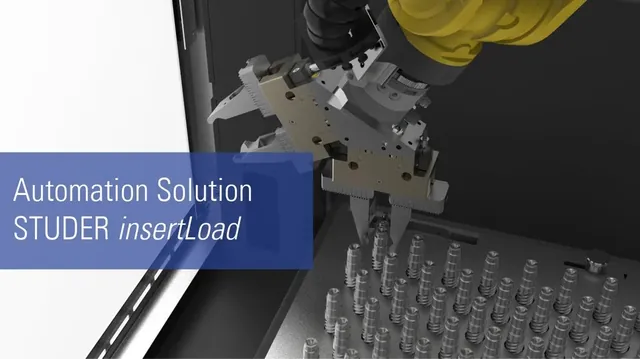 STUDER insertLoad роботизированная ячейка загрузки для S31 и S33