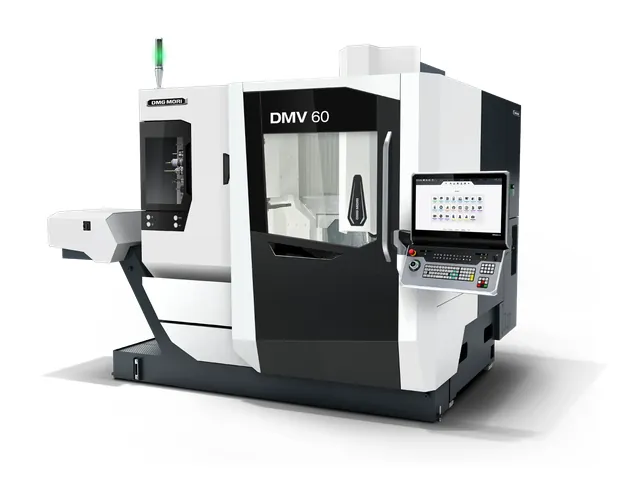 Вертикальный обрабатывающий центр DMG MORI DMV 60 с фиксированным столом и шпинделем speedMASTER - общий вид