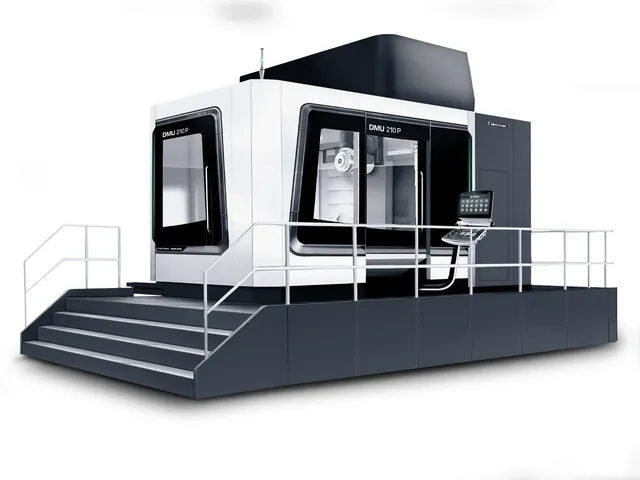 Портальный 5-осевой обрабатывающий центр DMG MORI DMU 210 P Portal - входная модель портального класса