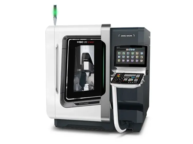 Высокоскоростной 5-осевой обрабатывающий центр DMG MORI HSC 20 linear с линейными двигателями - общий вид